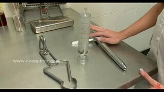 Infirmière avec vorace du cul mange de la bite