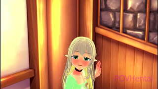 Ҡапҡан менән һыу койган ваҡытта эльфийский